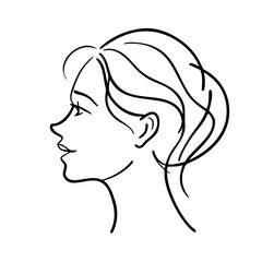 silhouette of a woman