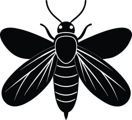 a bee vector on transparent background