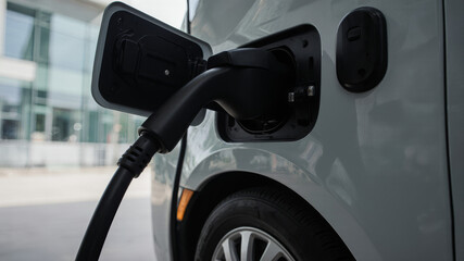 Electric car charging from wall socket