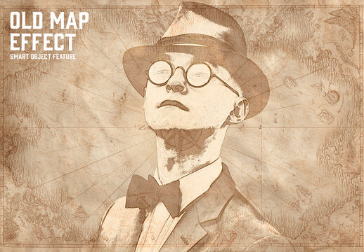 Old Map Effect