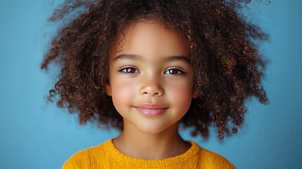 Smiling girl portrait