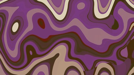 Abstract Swirling Pattern in Purple, Brown, Beige, and Red Hues background