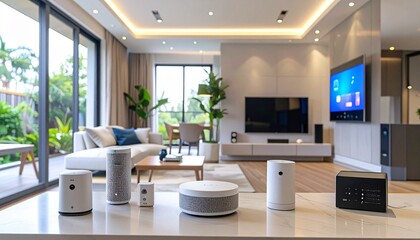 Modern home audio system display
