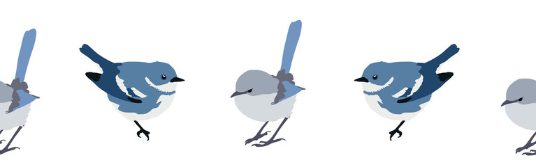 Bird con border. Bird feather silhouette symbol. Bird border isolated on a white background