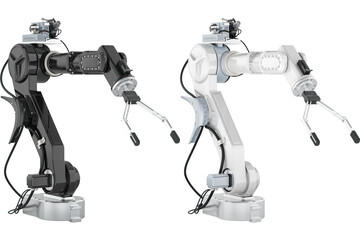 Robotic Arms, transparent background