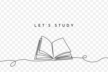Stack of books single line art vector illustration. Continuous one line drawing of stack of books.
