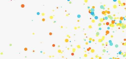Abstract background with colorful confetti. Perfect for celebrations, parties, and festive designs.