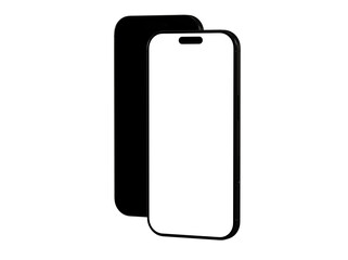 High-quality mockup of a smartphone with a screen protector. Perfect for showcasing your app or design.