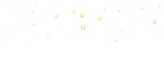 Sparkling gold stars on white. Perfect for holidays, celebrations, and more.