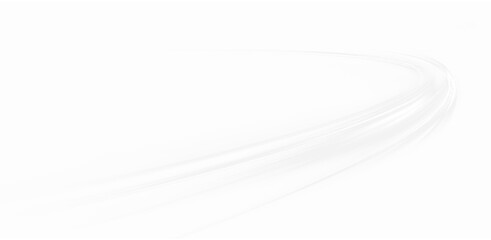 Line white gradient light vector abstract effect curve beam with laser streak motion trail stripes ray glow blur dynamic speed bright luminous.