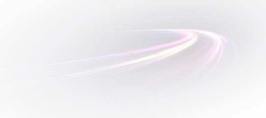 Gradient colored glowing light with luminous streak motion and abstract vector design.