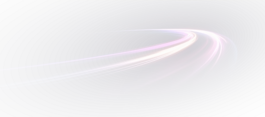 Gradient colored glowing light with luminous streak motion and abstract vector design.