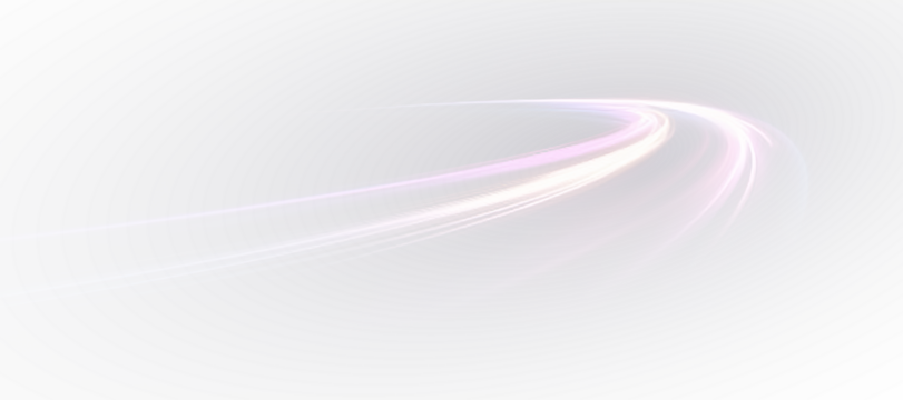 Gradient colored glowing light with luminous streak motion and abstract vector design.
