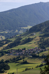 Fototapeta premium Mountains Alps, panorama. Tyrol Austria Innsbruck
