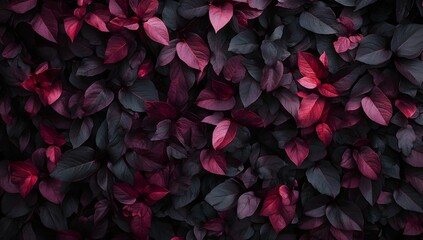 Dark burgundy background with a dark red gradient texture, subtle grunge effect.