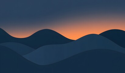 Dark blue gradient background with aurora, green and purple lights 