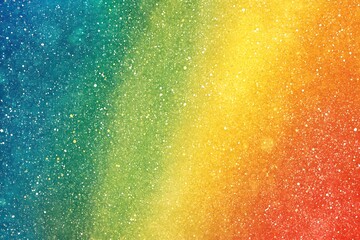 Rainbow gradient background, green yellow orange red color theme, grainy texture