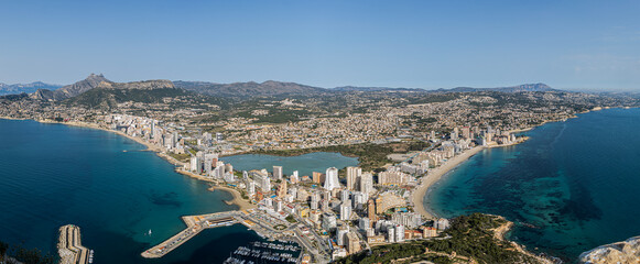 The Panoramic Coastline Calpe Spain