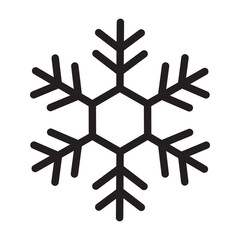 Snowflake different icons. snowflakes icon, snow or snowflake winter symbol set vector art illustration isolated on transparent png Blue snowflake icon set isolated vector illustration.