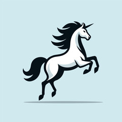 unicorn vector illustration