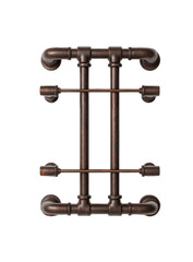 Metal pipe structure, industrial design