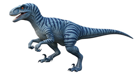 Isolated Velociraptor