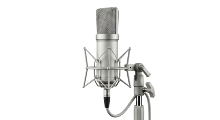 Isolated Studio Microphone