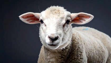 Close-up of a young sheep