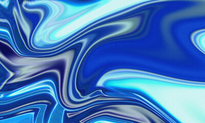 Blue Fluid Art Wallpaper,  Modern Digital Abstract Noise Pattern