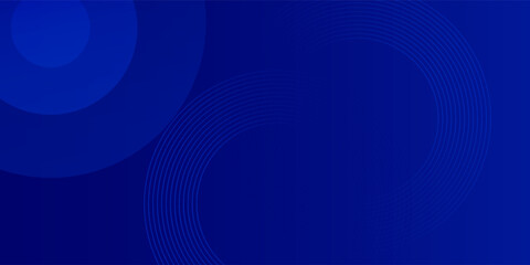 Asbtract blue circles shapes background.