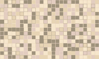 Abstract neutral mosaic tile pattern.  Perfect for website backgrounds, textures, or modern design projects.  Subtle color variations create a sophisticated and calming aesthetic.