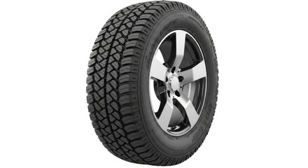 Obraz premium Isolated Car Tire