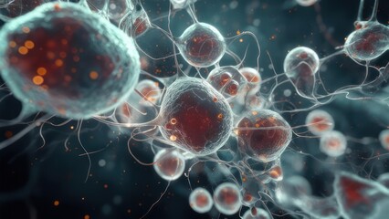 Microscopic cellular network