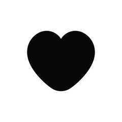  Heart vector icon. Heart, love, romance or valentine's day red heart. Artistic red heart love symbols isolated editable.