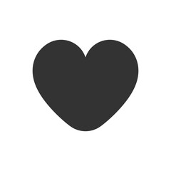  Heart vector icon. Heart, love, romance or valentine's day red heart. Artistic red heart love symbols isolated editable.