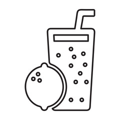 Refreshing Citrus Drink Icon
