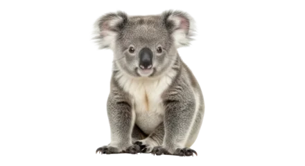 Fototapete Koala Isolated Koala Sitting  © Maria