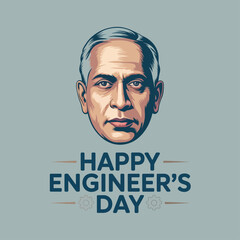 Happy Engineer’s Day with Mokshagundam Visvesvaraya Portrait