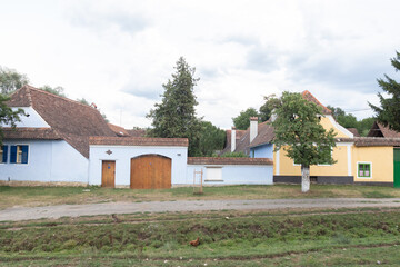 Saxon village in Transylvania