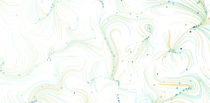 High-resolution abstract background image featuring swirling lines and scattered dots in soft pastel colors.