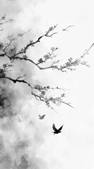 Outdoors flying plant white.