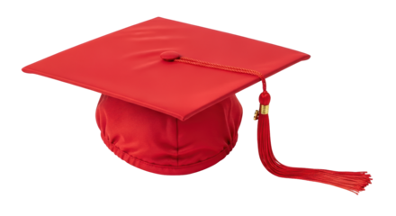 Isolated Graduation Cap