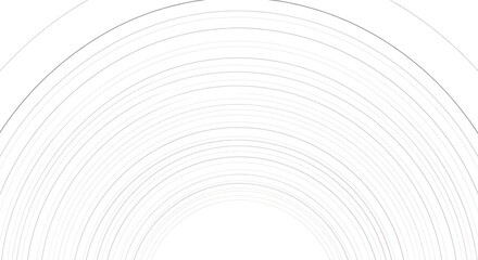 Obraz premium Aesthetic minimalist semicircles pattern in delicate grayscale for abstract background concepts