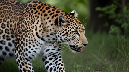 Obraz premium leopard in the jungle 