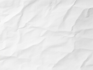 Fototapeta premium Crumpled White Paper Texture Background for Creative Design Projects and Artistic Applications