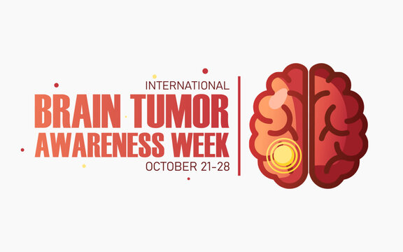 Vector graphic of International Brain Tumor Awareness Week ideal for International Brain Tumor Awareness Week celebration.