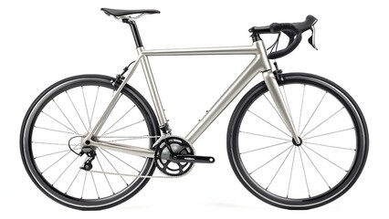 Fototapeta premium Sleek Road Bicycle Mockup Premium Design, High-Performance Cycling