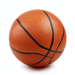 Obraz premium basketball isolated on white
