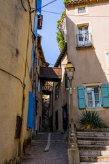 Dans les rues de de Foix dans les Pyrénées en France