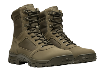Durable camouflage combat boots for outdoor adventures and tactical operations lace-up design